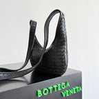 BOTTEGA VENETA 25S VENETO BAG 27 IN BLACK CALFSKIN SILVER HARDWARE