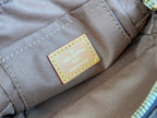 LV 25S AMAZONE BAG 20 IN DARK BROWN MONOGRAM CALFSKIN GOLD HARDWARE