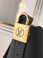 LV 25S ローキー オールインワン BB 18インチ ブラック カーフスキン ゴールドハードウェア