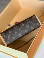 LV 25S KELLY 28 IN BROWN MONOGRAM COATED CANVAS LEATHER TRIM