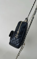 CC ミニ 18 バックパック ブラック ラムスキン ライトゴールド ハードウェア