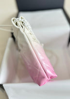 CC ホーボー ミニ 20cm ピンク ホワイト ラムスキン