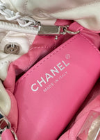 CC ホーボー ミニ 20cm ピンク ホワイト ラムスキン