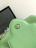 カプシーヌ BB 27 ライトグリーン トリヨンシルバーハードウェア