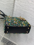 スモール 20 バッグ ブラック ラムスキン シューティングスター刺繍 レディース 226114