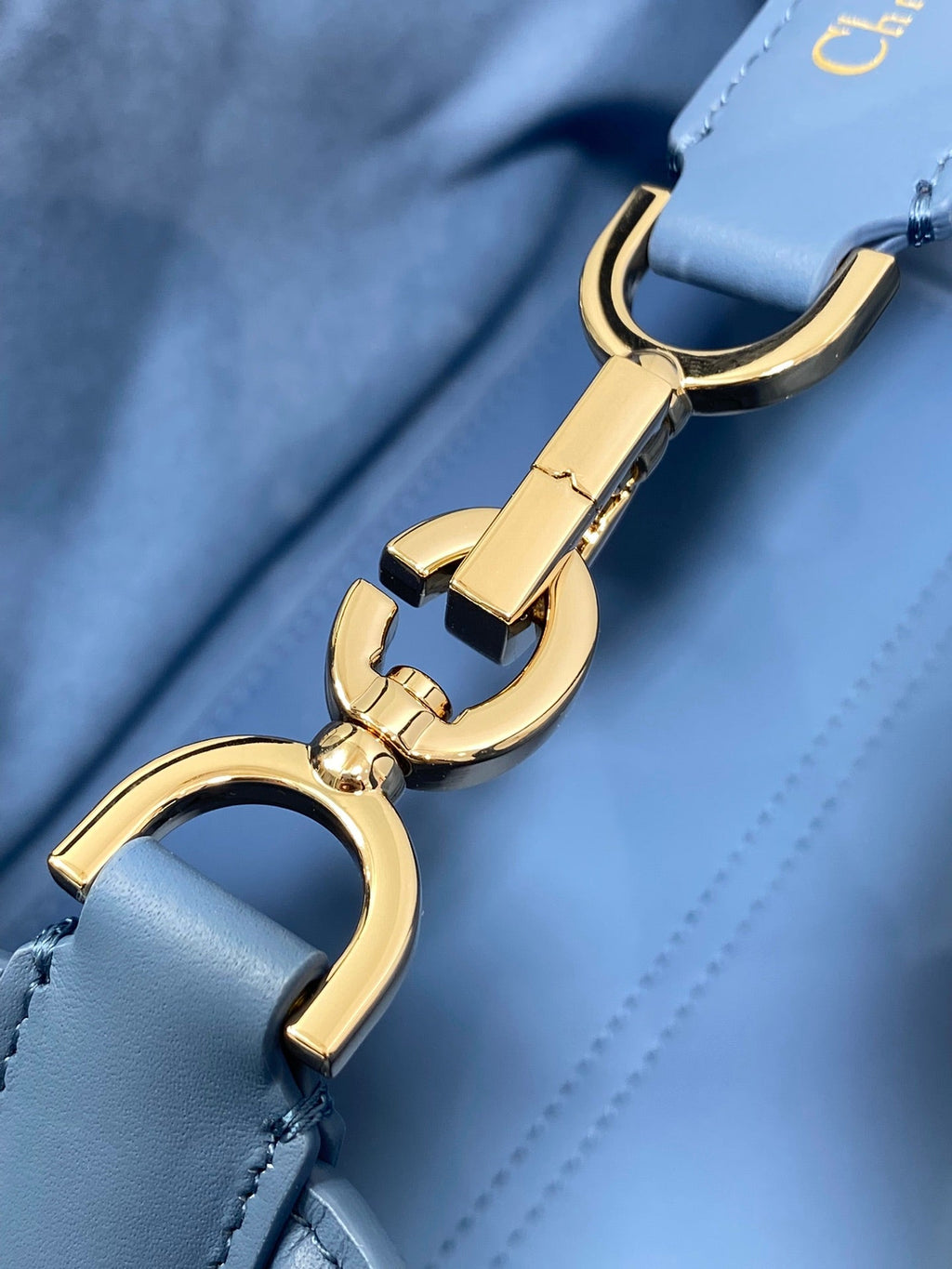 オールウェイズ ミニ 23 バッグ（アズールブルー マクロカナージュ カーフスキン）