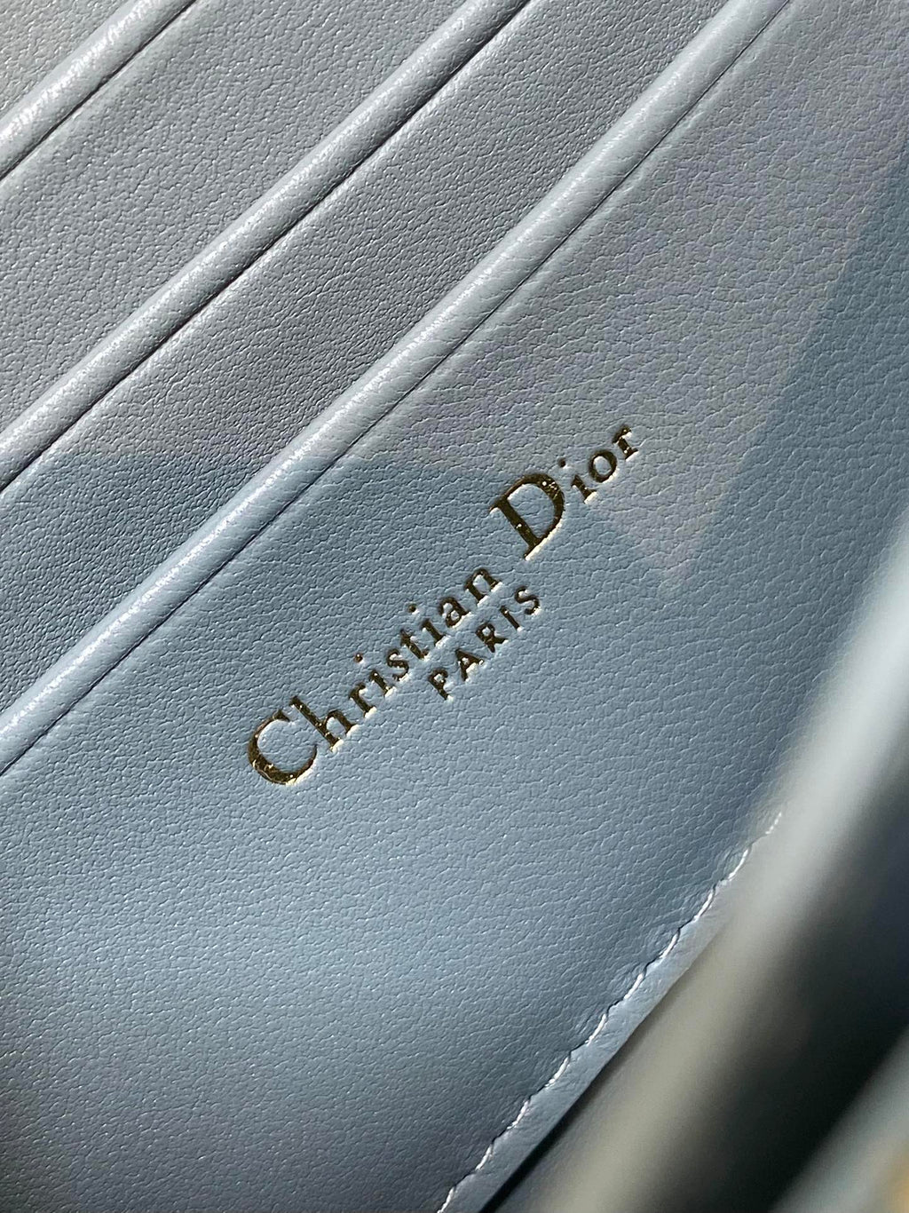 ミス・カロ ミニバッグ 17 オスログレー マクロカナージュ ラムスキン