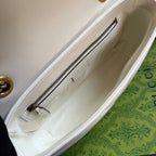 GGマーモント ミディアム 26 バッグ（ホワイト ラムスキン）