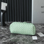 ティーン・ローレン 1980 チェーン付き 31.5 ライトグリーン レザー Ghw 