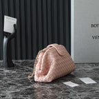 LAUREN 1980 BAG 31 IN MELON PINK LAMBSKIN GOLD STRAP