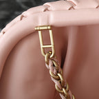 LAUREN 1980 BAG 31 IN MELON PINK LAMBSKIN GOLD STRAP