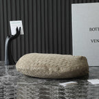 BOTTEGA VENETA 25S SMALL JODIE 48 IN MUTED TAUPE SUEDE GOLD HARDWARE