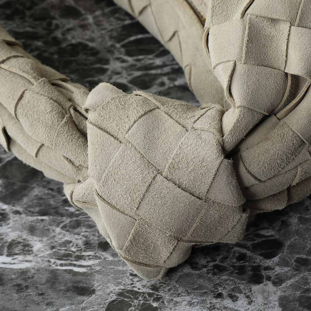 ボッテガ・ヴェネタ 25S ミニ ジョディ 28 ミューテッドトープ スエード ゴールド金具