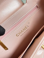 ケリー ショッピングバッグ 19インチ ライトピンク カーフスキン ゴールド金具