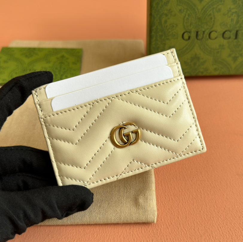 マーモント キルティングカードホルダー 10枚セット ライトイエロー カーフスキン