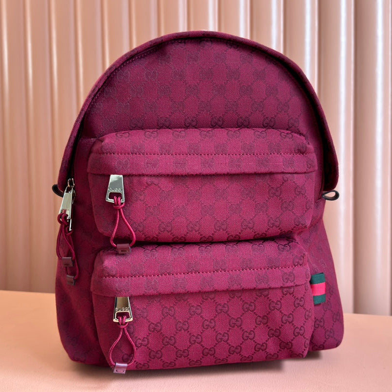 ミディアムバックパック 40インチ ロッソ アンコラ レッド GG キャンバス