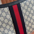 GG 25S エピローグ バッグ 30 ベージュ＆ブラック カーフスキン