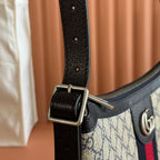 GG 25S エピローグ バッグ 30 ベージュ＆ブラック カーフスキン