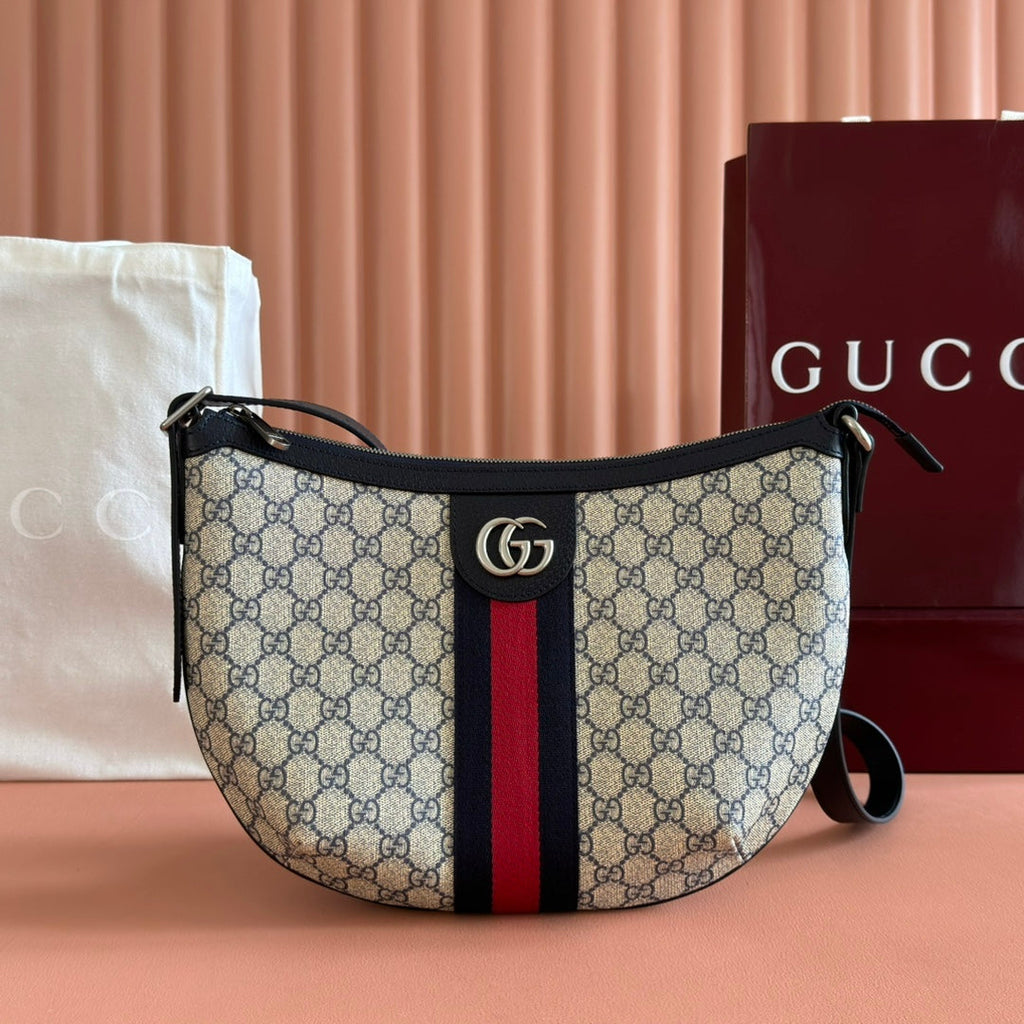 GG 25S エピローグ バッグ 30 ベージュ＆ブラック カーフスキン