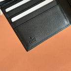 GUCCI 25S MARMONT WALLET BAG 11 IN BLACK CALFSKIN SILVER HARDWARE