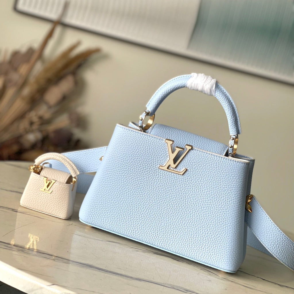 カプシーヌ BB 26 キャンディブルー トリヨンゴールドハードウェア