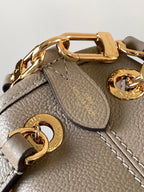 BUNDLE BAG 28 IN CREAM MIX GREY MONOGRAM EMPREINTE COWHIDE