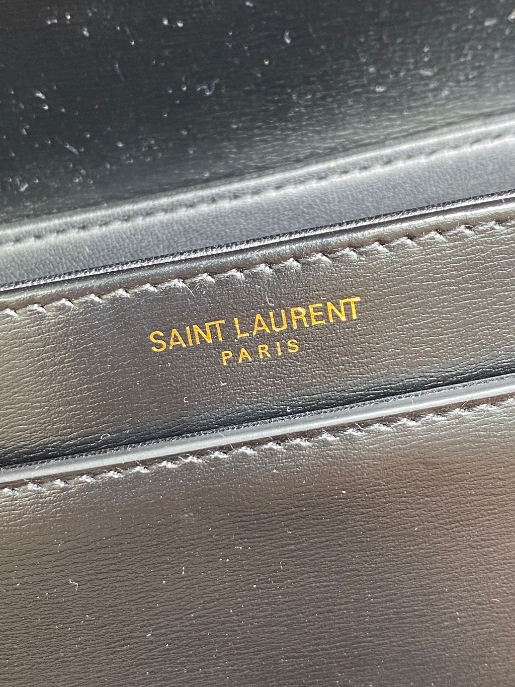 SOLFERINO SMALL SATCHEL 19 IN BLACK CALFSKIN GOLD HARDWARE