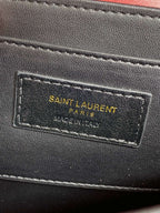 ソルフェリーノ スモールサッチェル 19インチ スカーレットレッド カーフスキン ゴールド金具