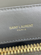 ルル スモール 25 ショルダーバッグ ダークグリーン ラムスキン ゴールド金具