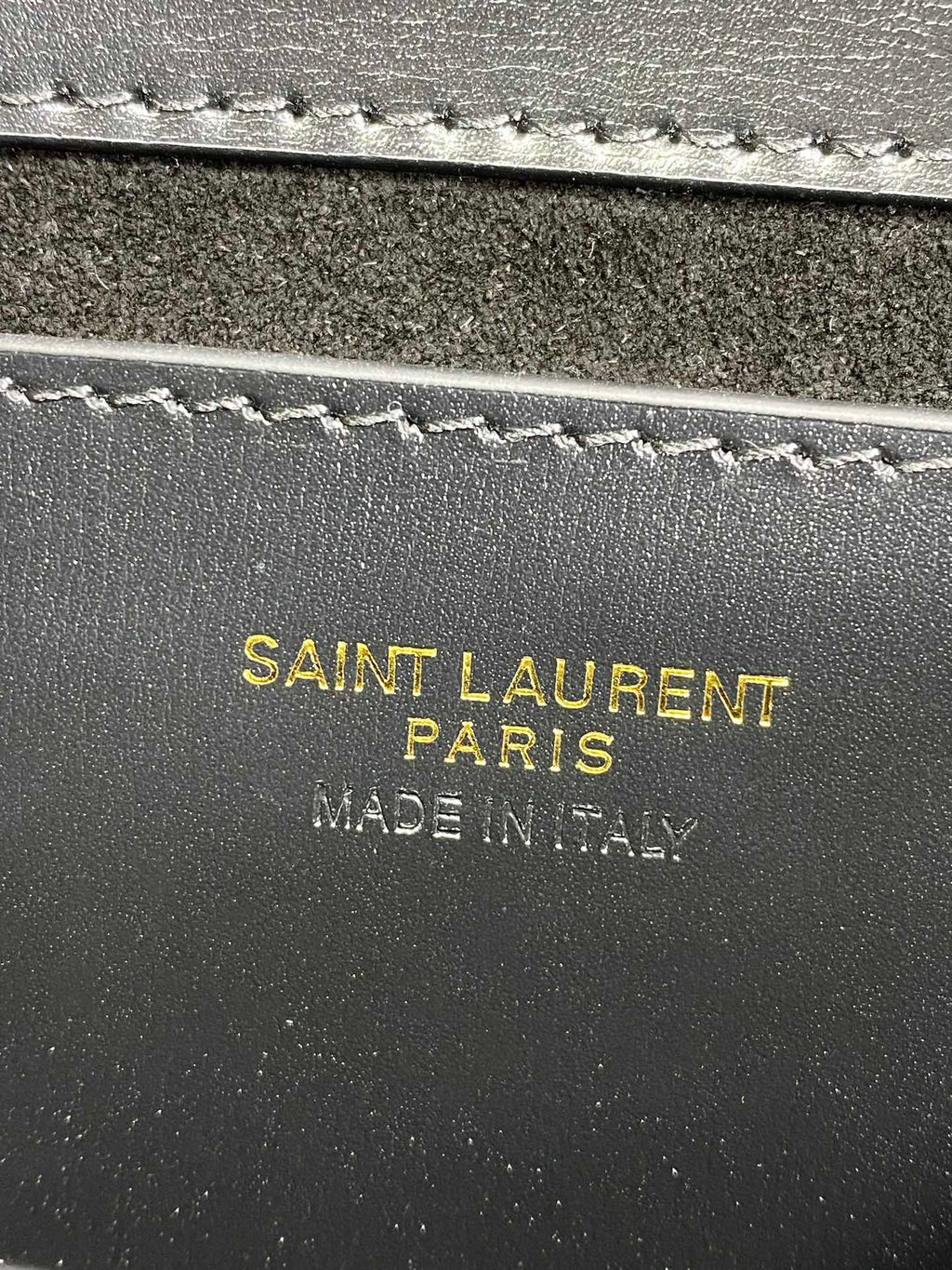 VOLTAIRE TOP HANDLE IN BOX 21 IN BLACK CALFSKIN GOLD HARDWARE