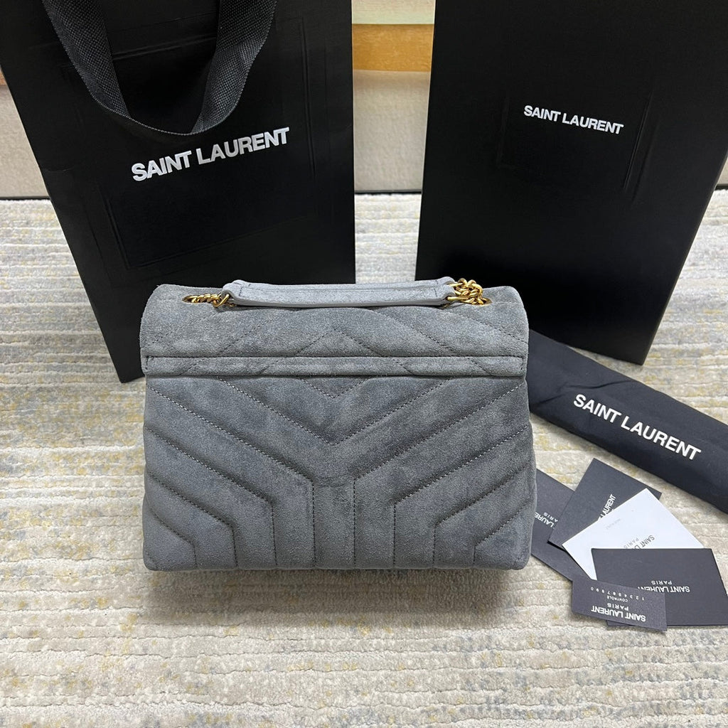 ルル スモール 23インチ グレースエード ゴールドハードウェア