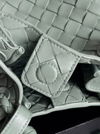 BV Small Parachute 21 Seafoam Lambskin Ghw