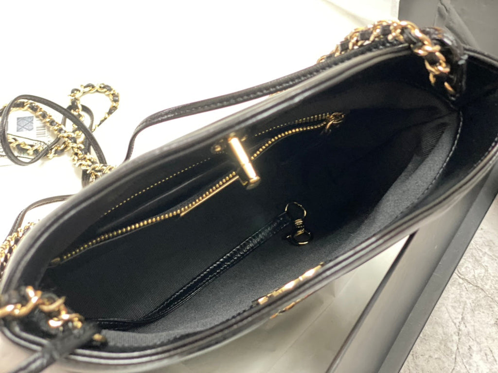 CCミニ23 ショッピングバッグ（ブラックカーフスキン）