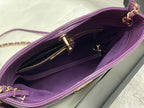 CC MINI 23 SHOPPING BAG IN VIOLET PURPLE CALFSKIN