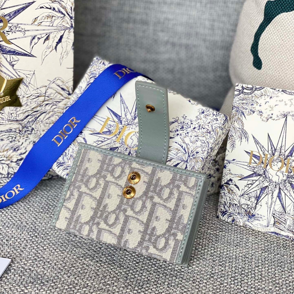 モンテーニュ ウォレット 11 オスログレー モノグラム オブリーク ジャカード