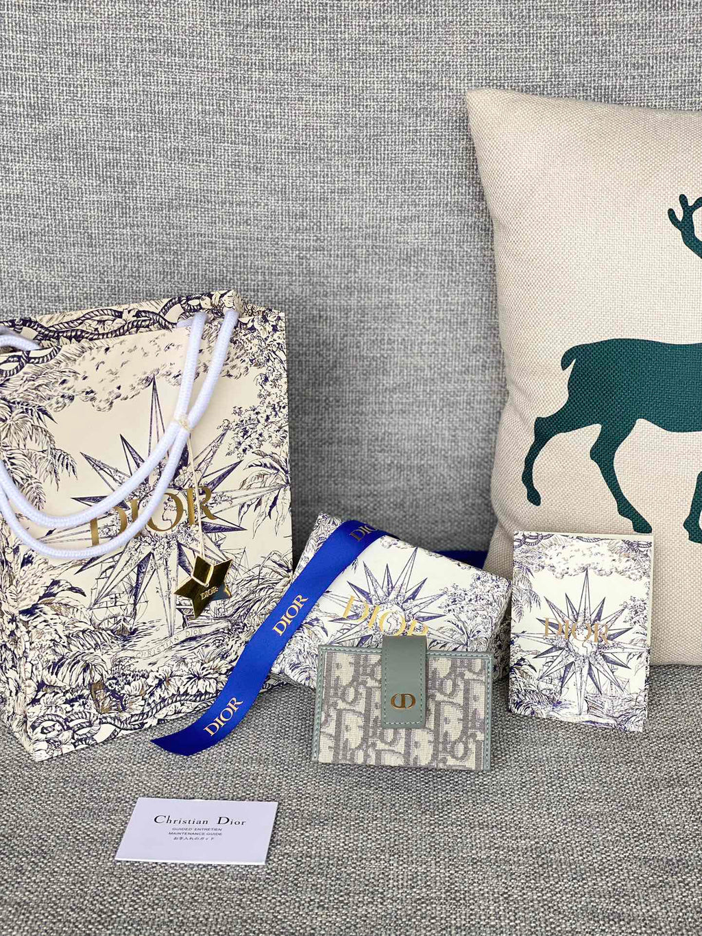 モンテーニュ ウォレット 11 オスログレー モノグラム オブリーク ジャカード