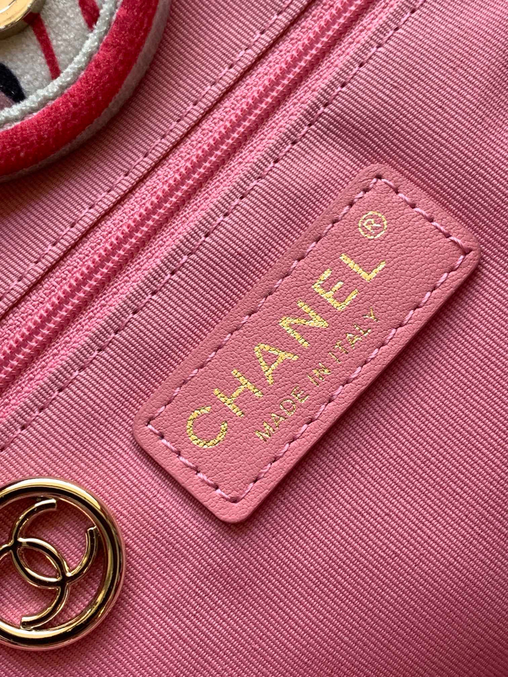 CCクラシック ラージ 38 トートバッグ（ライトピンクミックス カラフルキャンバス）