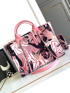 CCクラシック ラージ 38 トートバッグ（ライトピンクミックス カラフルキャンバス）