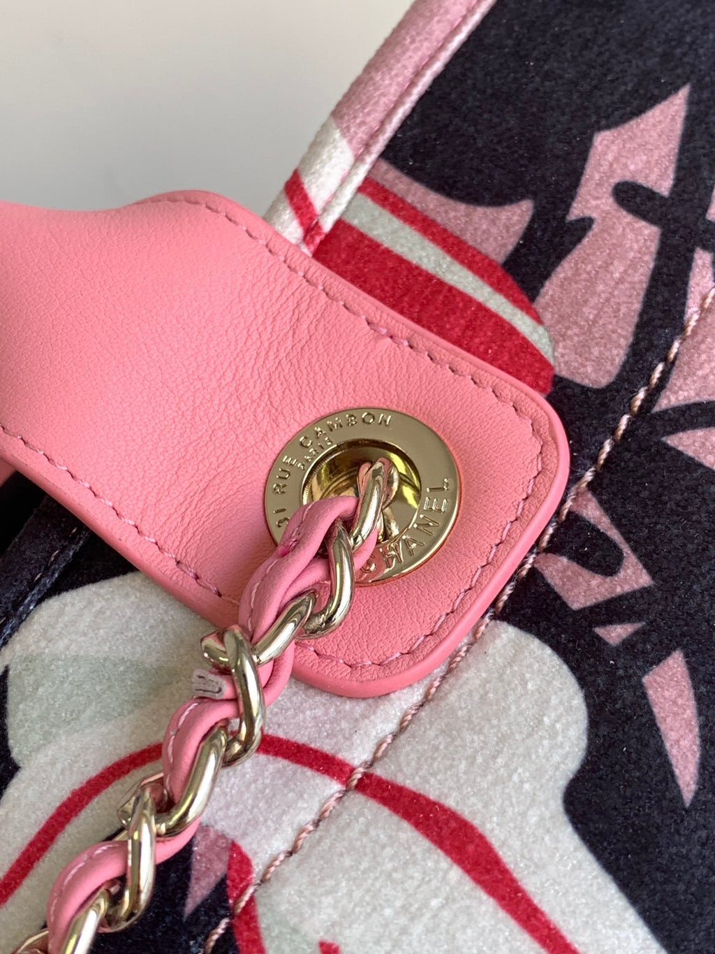 CCクラシック ラージ 38 トートバッグ（ライトピンクミックス カラフルキャンバス）