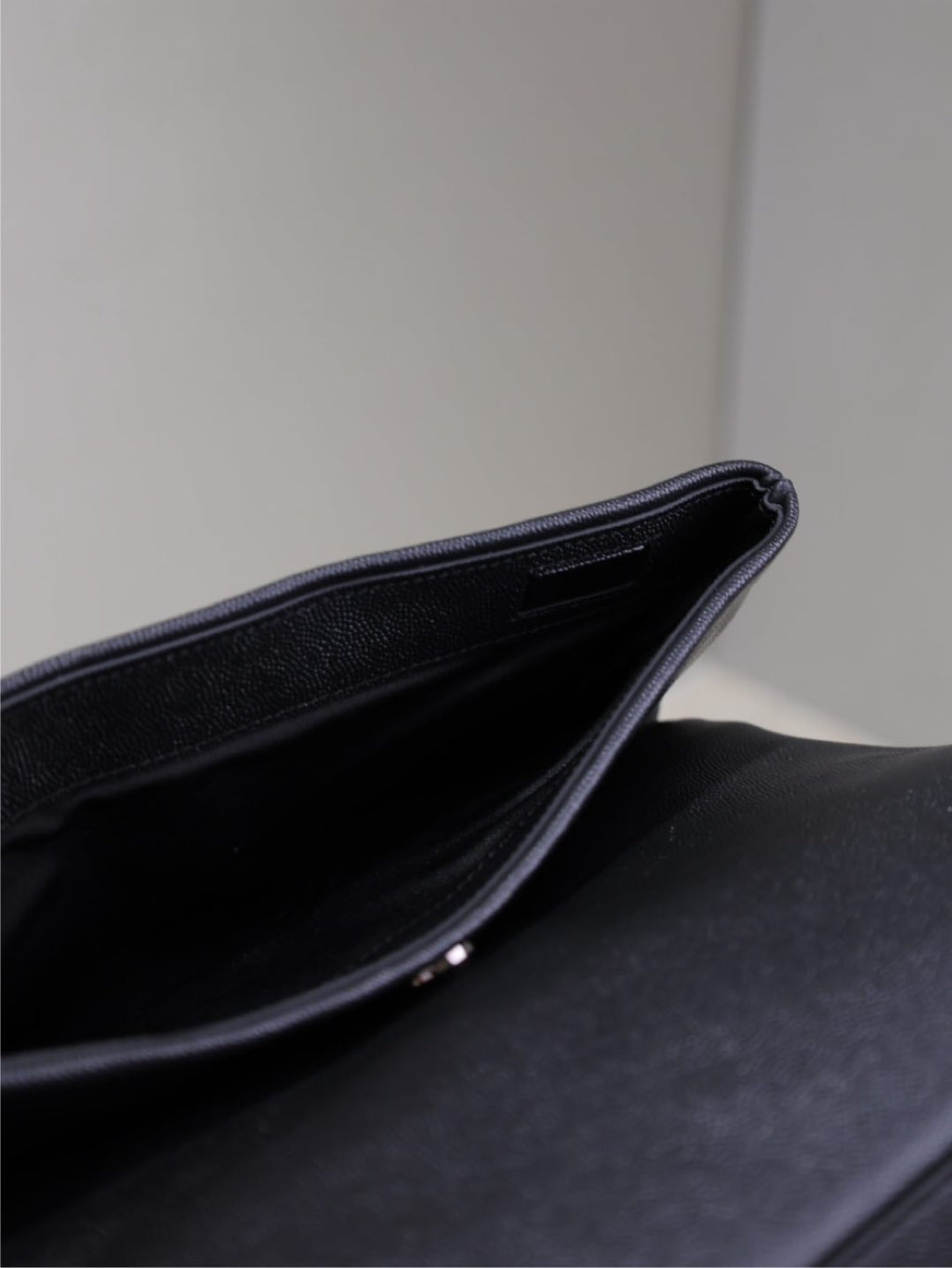 ウエストハリウッドバッグ 28インチ ブラックカーフスキン ブラックハードウェア