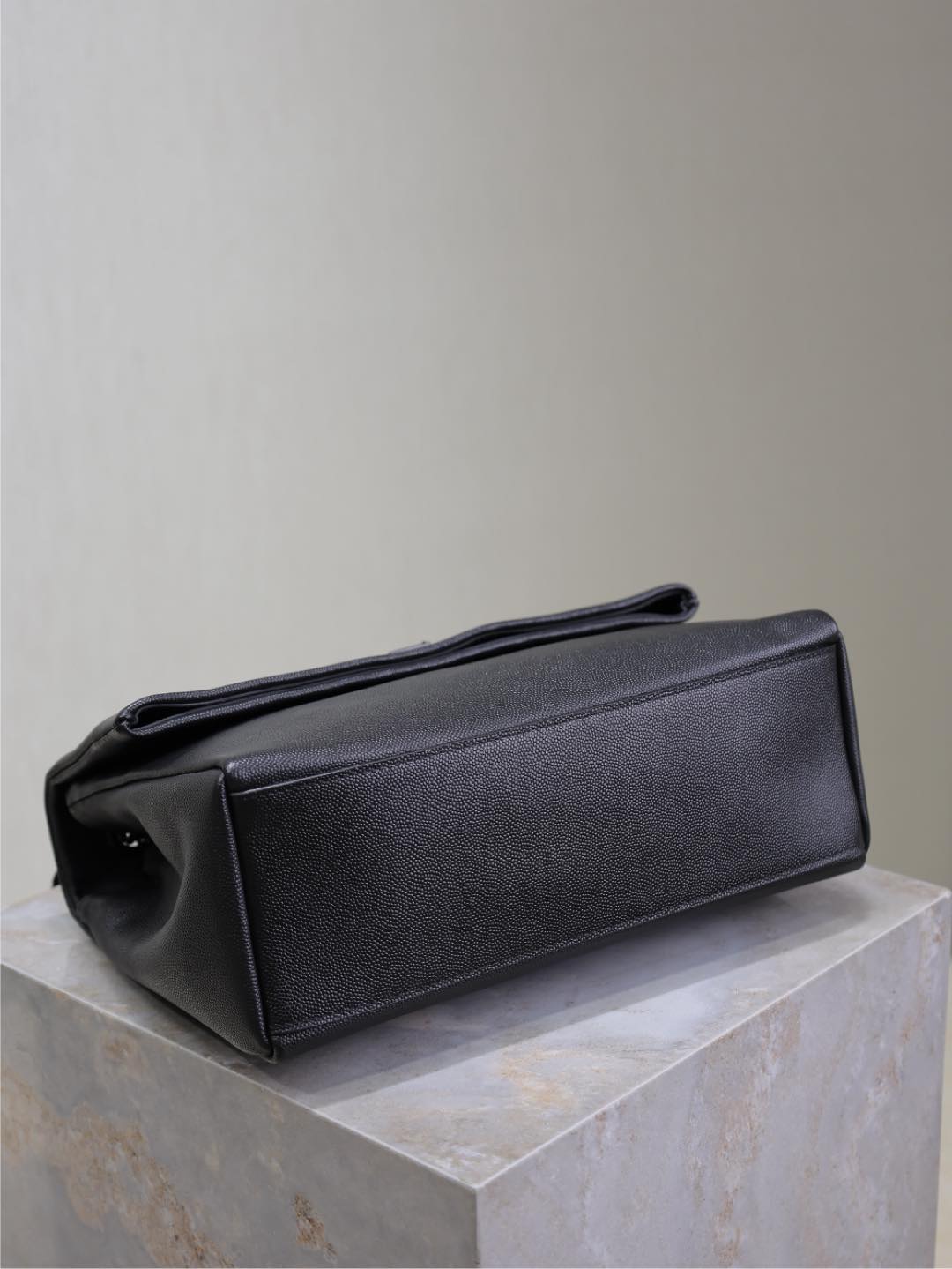 ウエストハリウッドバッグ 28インチ ブラックカーフスキン ブラックハードウェア