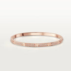 [⭐JeweliWhal]LOVE BRACELET 3.65MM DIAMOND-PAVED