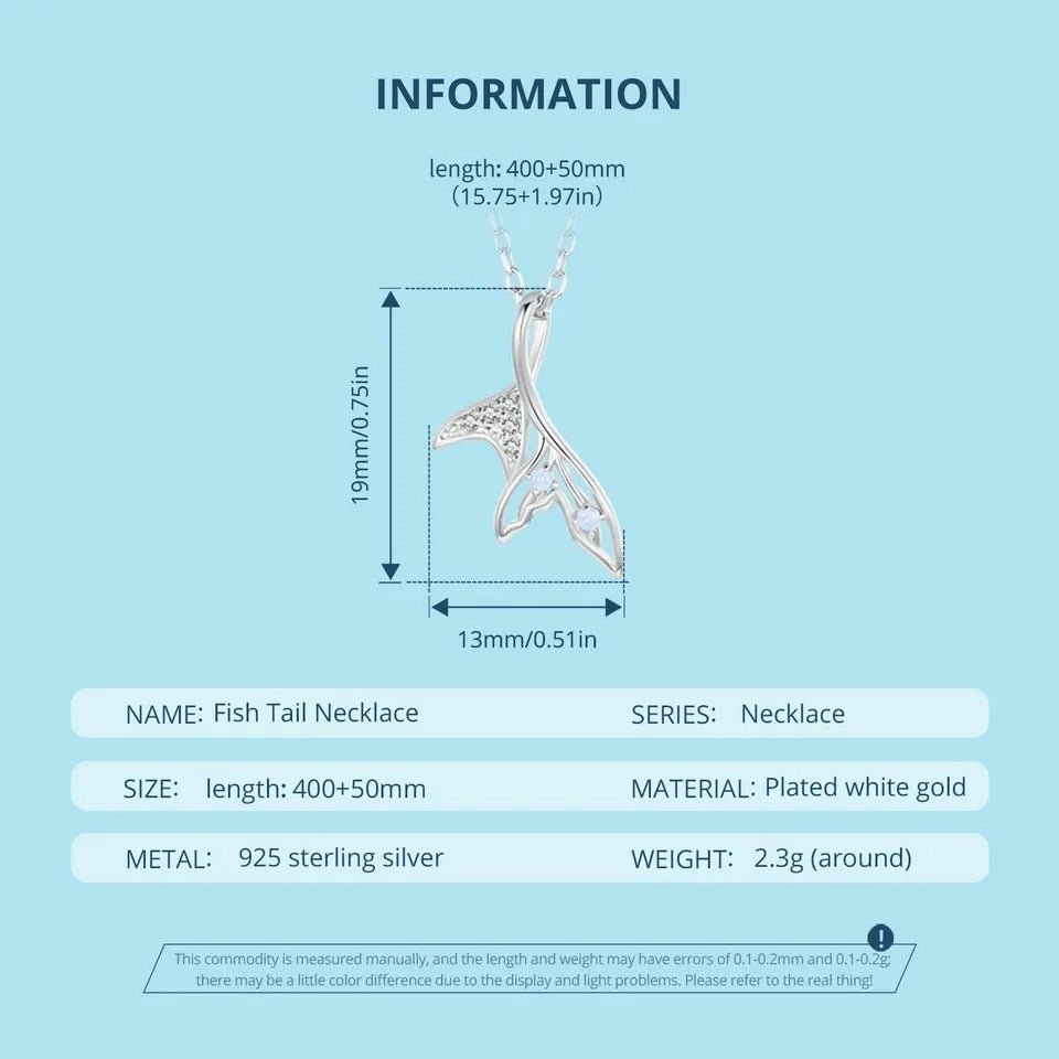 女性用フィッシュテールネックレス