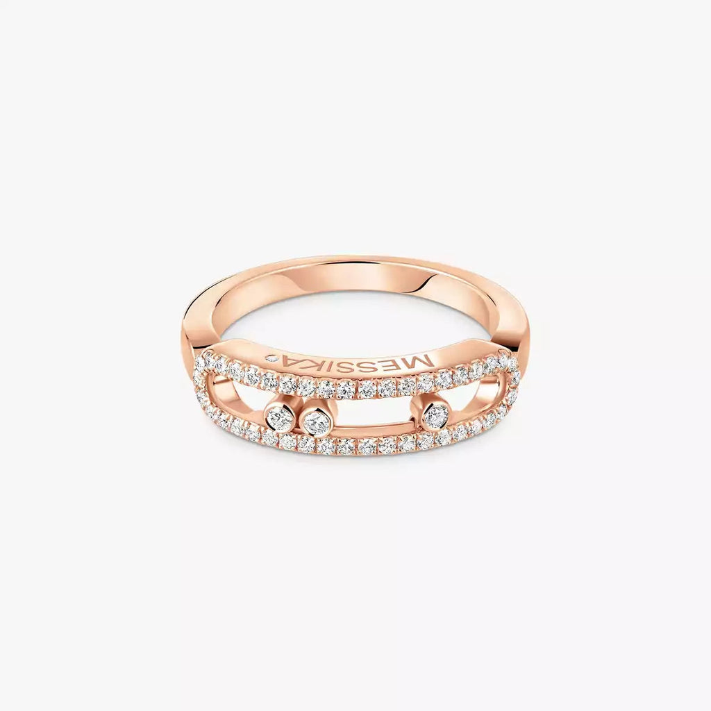 [⭐JeweliWhal] Baby Move Gold Diamond Pave_ Ring