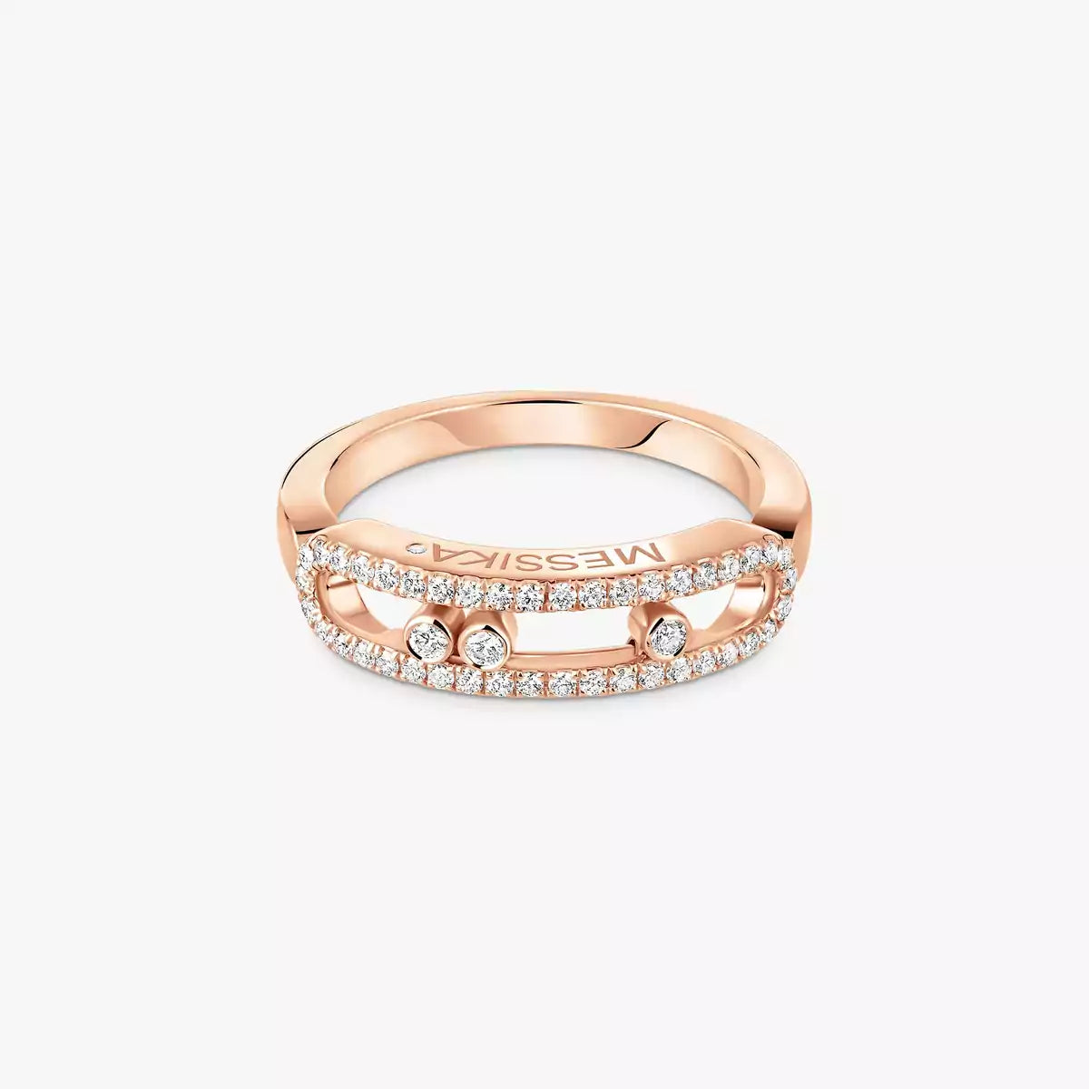[⭐JeweliWhal] Baby Move Gold Diamond Pave_ Ring