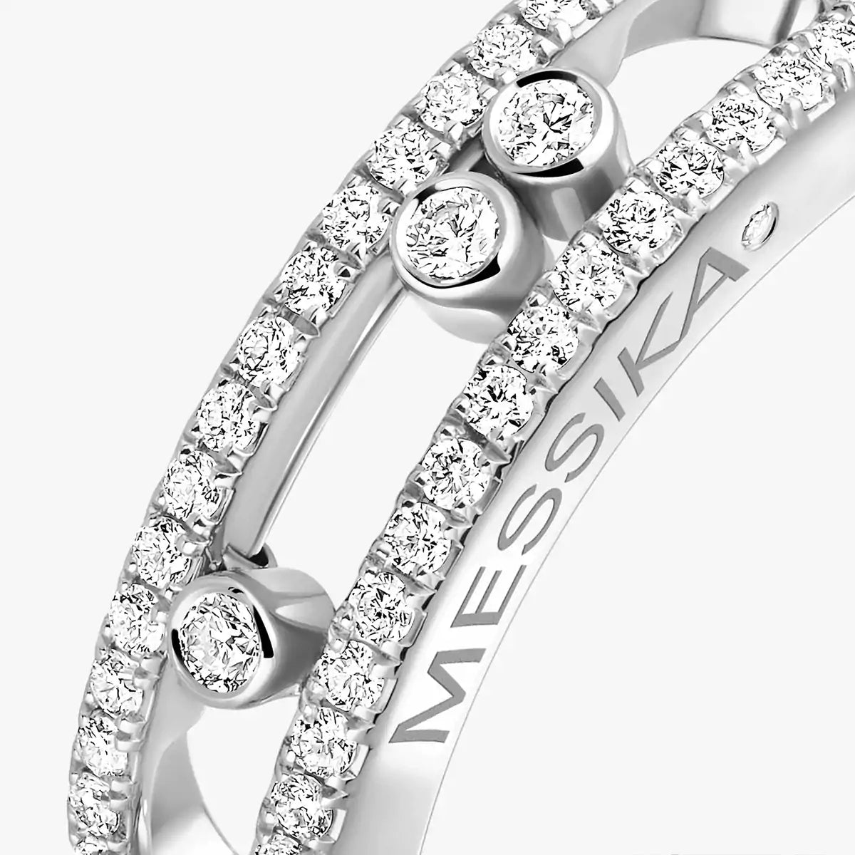 [⭐JeweliWhal] Baby Move Gold Diamond Pave_ Ring