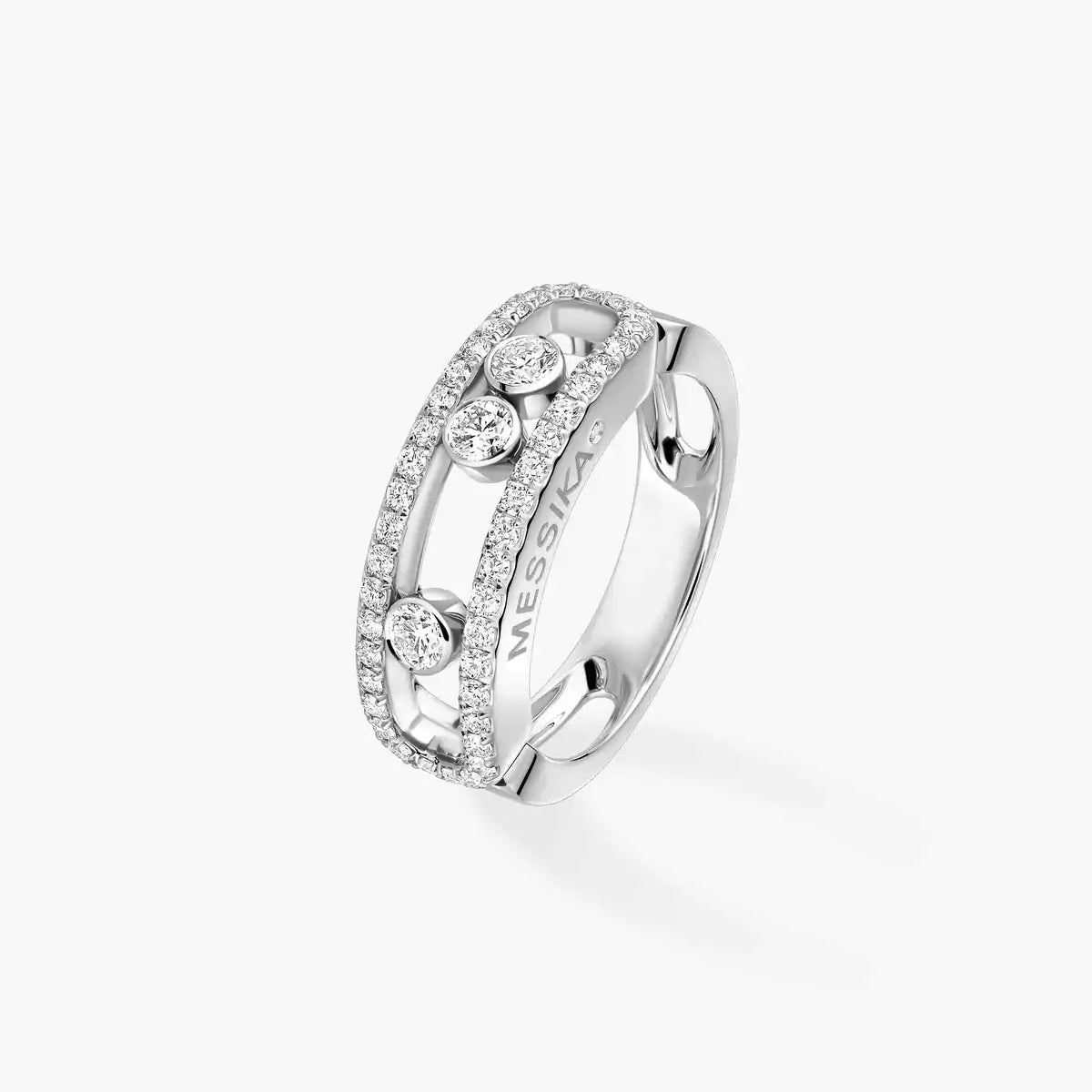 [⭐JeweliWhal] Move Gold Diamond Pave_ Ring