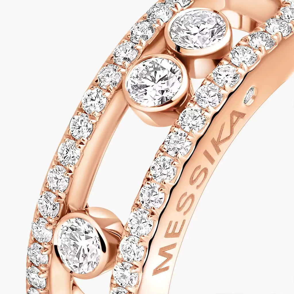 [⭐JeweliWhal] Move Gold Diamond Pave_ Ring