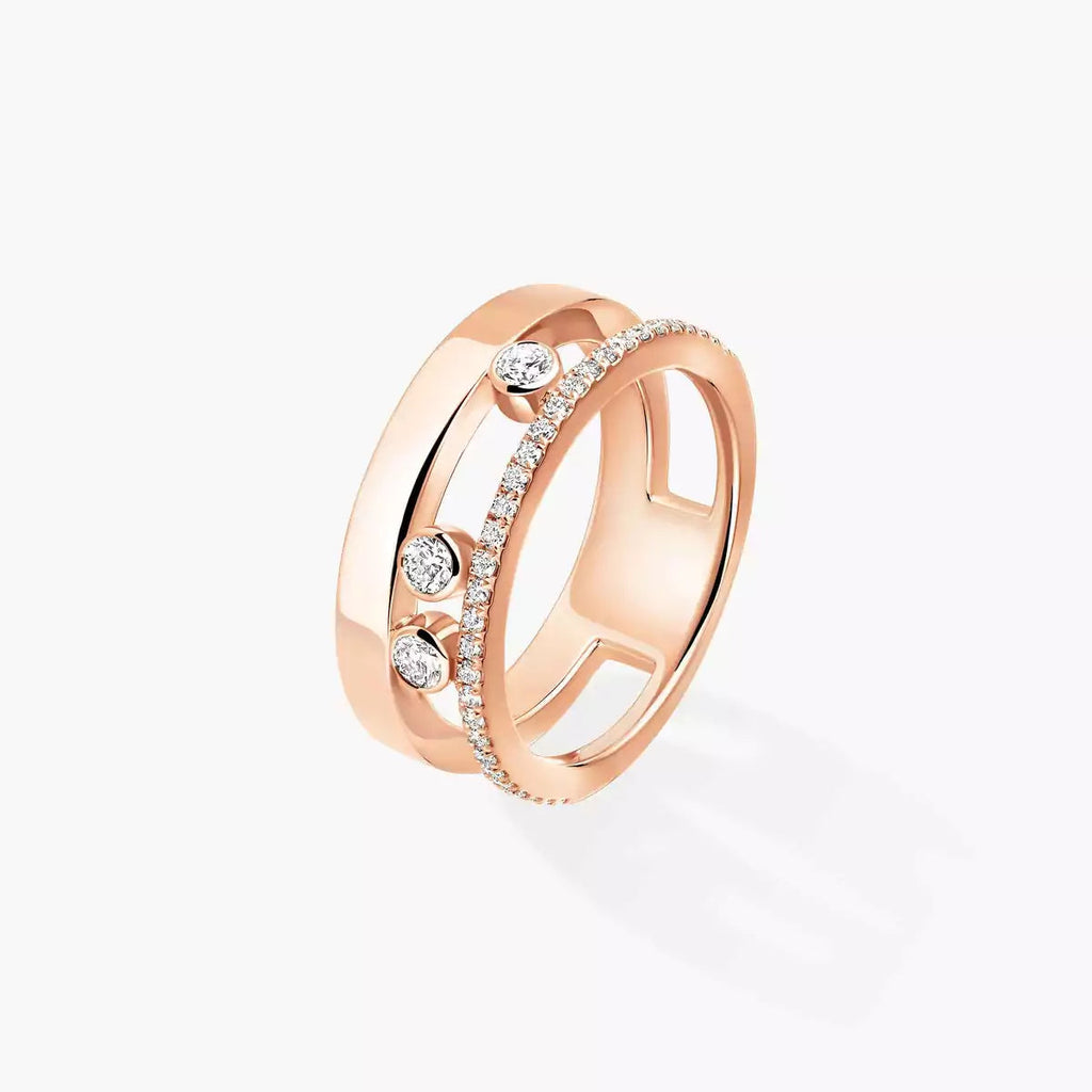 [⭐JeweliWhal]Move Romane Diamond Ring