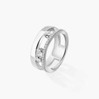 [⭐JeweliWhal]Move Romane Diamond Ring
